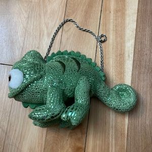 Disney Pascal Repunzel coin purse chameleon